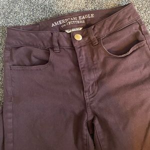 American Eagle Hi-Rise Super Stretch Jegging Crop